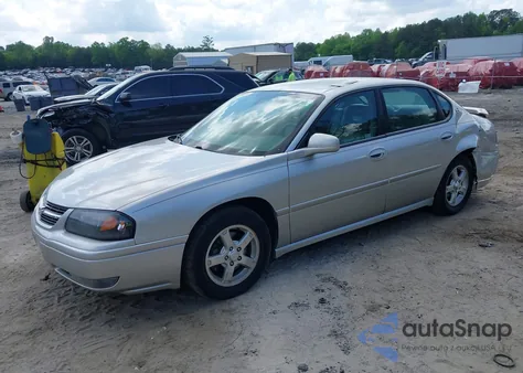 2005 Chevrolet Impala Ls из США, поврежденный, VIN 2G1WH52K359322443